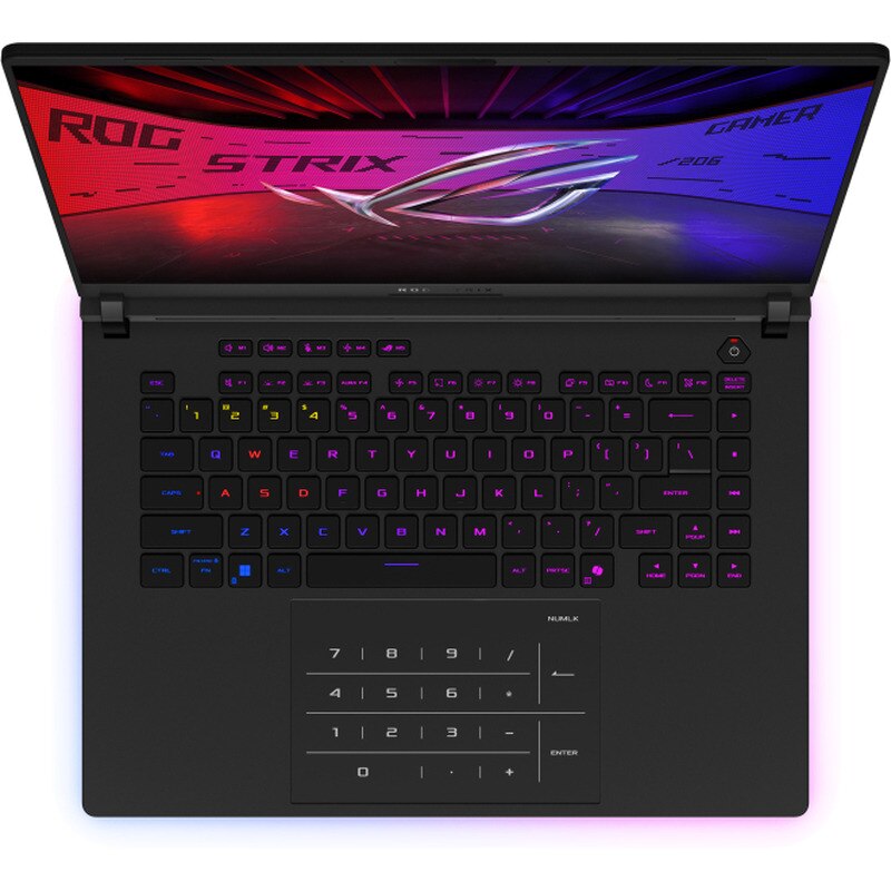 Laptop Gaming ASUS ROG Strix SCAR 16 G635LR Procesor Intel® Core™ Ultra 9 275HX 36M Cache, up to 5.40 GHz, 16" 2.5K Mini LED 240Hz, 64GB DDR5, 2x 2TB SSD, NVIDIA GeForce RTX 5070 Ti @12GB, Win 11 Pro, Negru