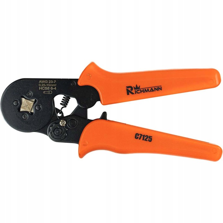 Cleste sertizat papuci electrici 0.25-10mm², RICHMANN C7125