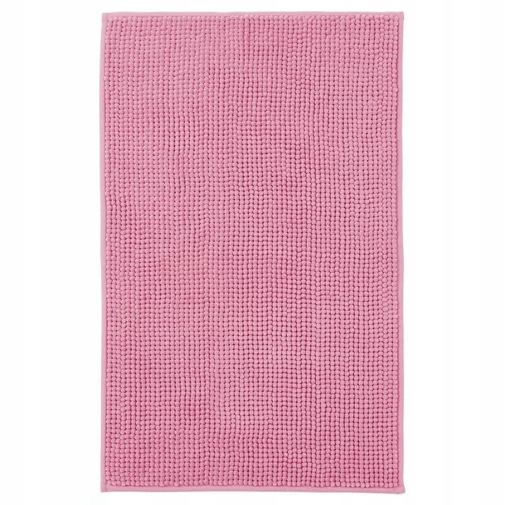 IKEA TOFTBO fürdőszobaszőnyeg, mikroszálas, 50x80cm, rózsaszín