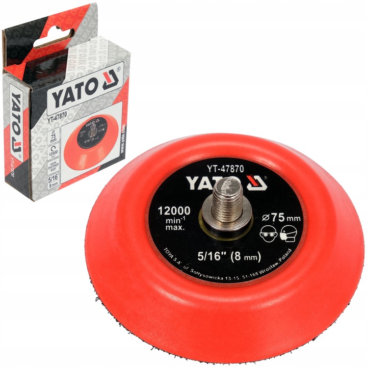 Disc de Luxtruit 75mm cucro, File 5/16"