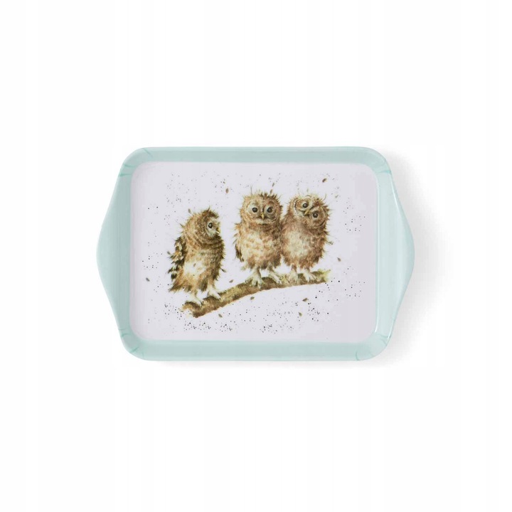 Тавичка Royal Worcester Wrendale Designs с бухали, 21x14 см