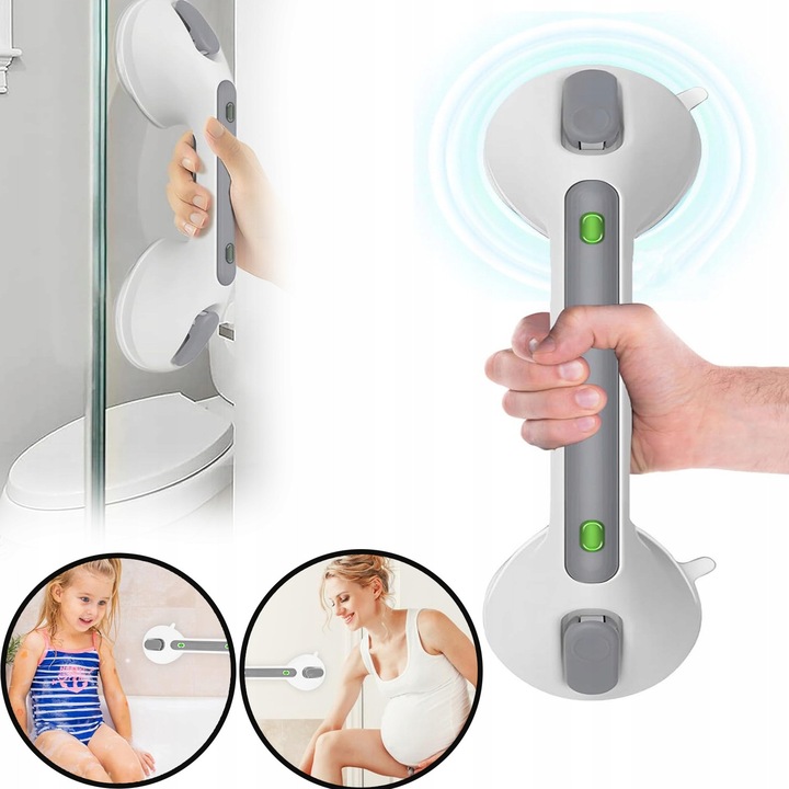 Manere Antiderapante pentru Cada, Dus si Toaleta - Montaj pe Perete