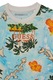 GUESS KIDS, Set de tricou si bermude, Albastru pal, Verde sparanghel, 118-122 CM
