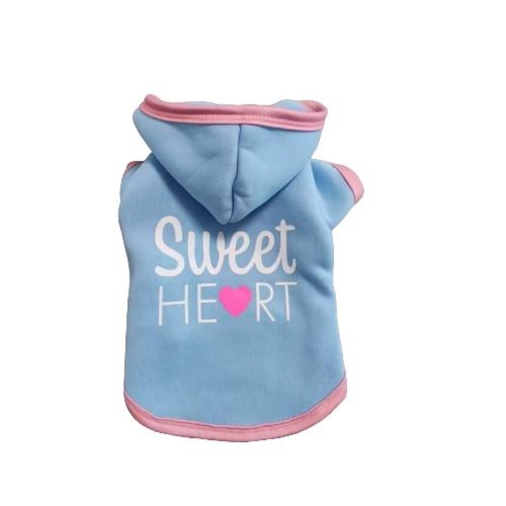 Haine pentru caini de companie，Pulover，Haine de primavara si toamna，albastru，I0005-C3S1~S3