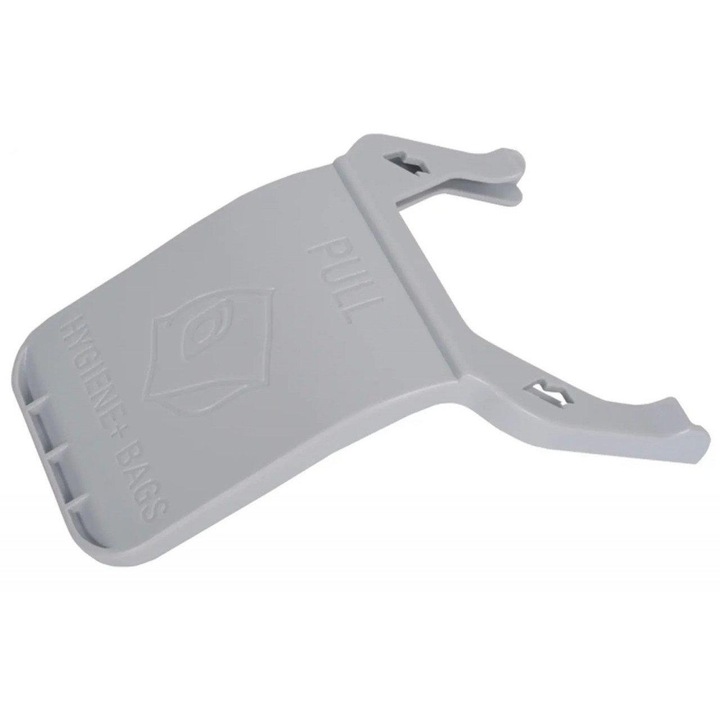 Suport sac aspirator, Groupe SEB, Pentru Rowenta RS-RT900735, fixare sigura, gri