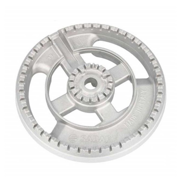 Arzator gaz Hisense Gorenje, compatibil cu plitele de gatit pe gaz, argintiu