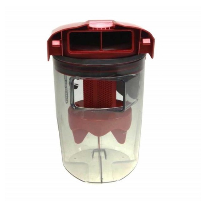 Rezervor colector praf rosu cu filtru rotund pentru aspirator Rowenta, GROUPE SEB RS-RT900711