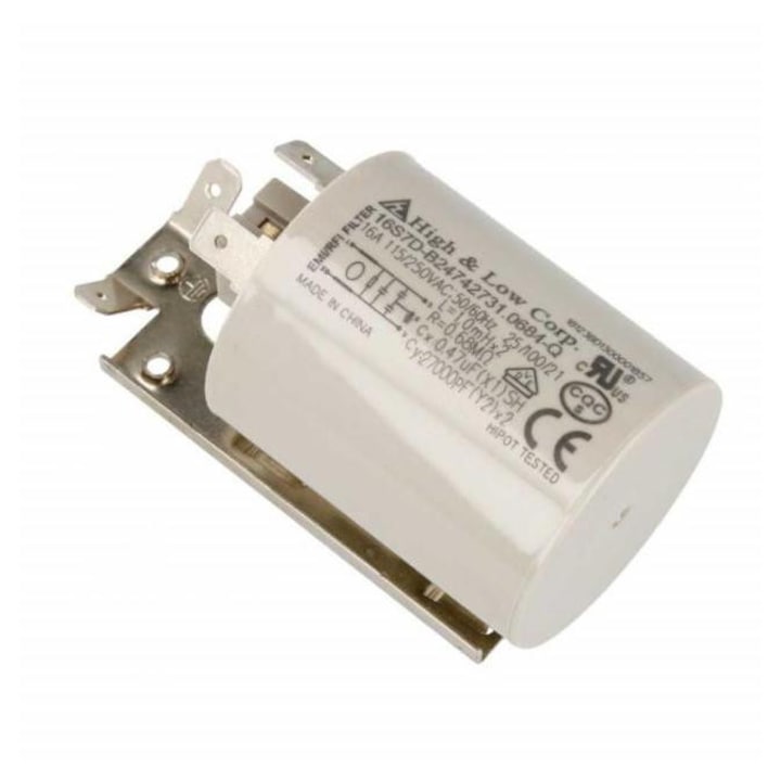 Condensator si Filtru Antiparazitare pentru Masini de Spalat Gorenje si Hisense