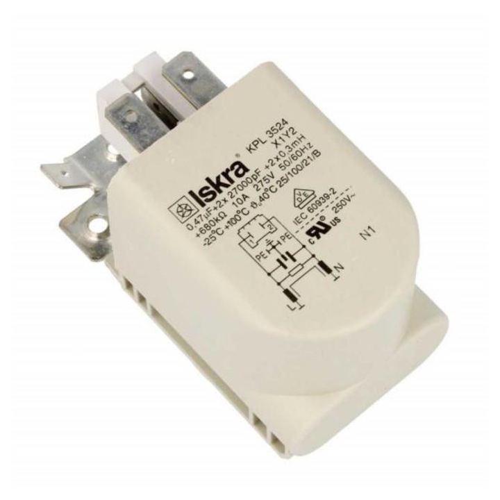 Кондензатор и Филтър за Пералня Gorenje WS60SY2B - Оригинални Части 431466 и 192570