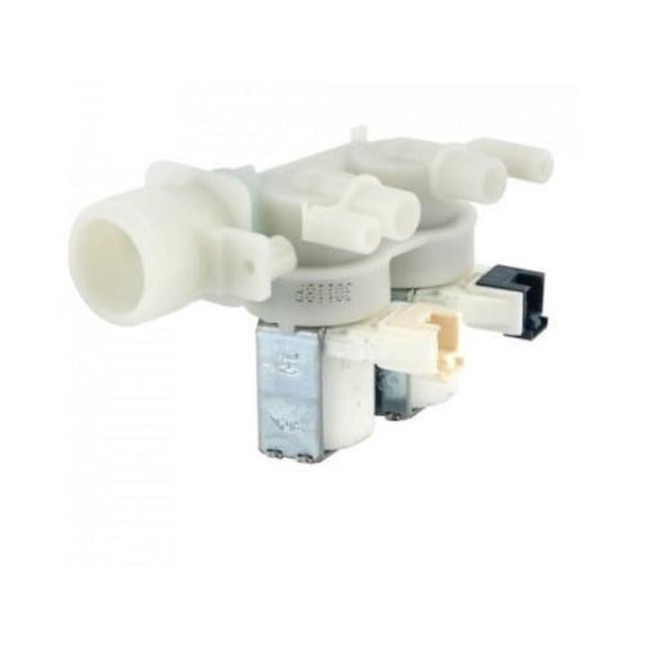 Electrovalvă Originală Whirlpool C00110333, 2 ieșiri, pentru mașina de spălat WISE107EXV