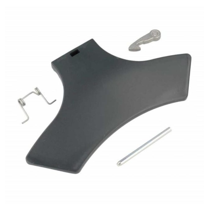 Set maner hublou masina de spalat Indesit si kit clapeta gri WHIRLPOOL/INDESIT C00298637