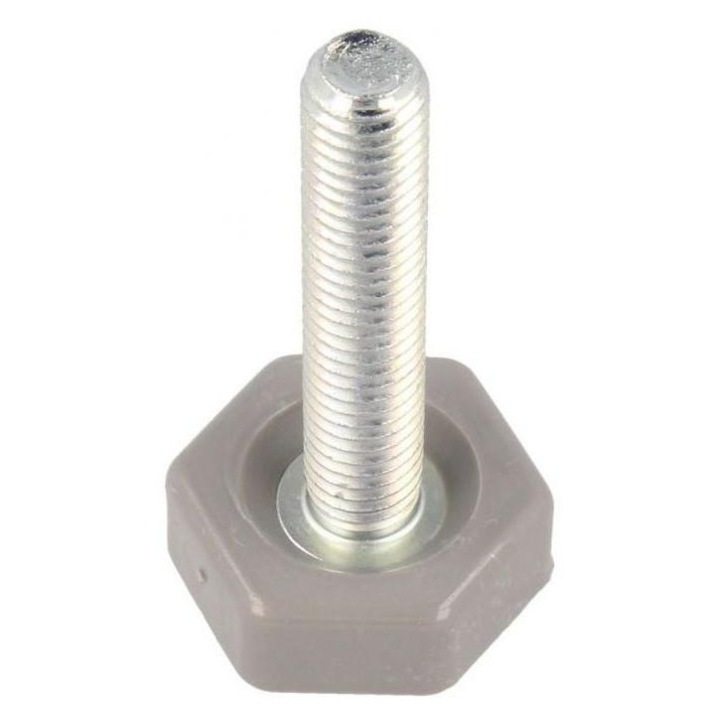 Picior Ajustabil Original pentru Frigidere Arctic Beko si Grundig (Long 48_5_RAL7037)