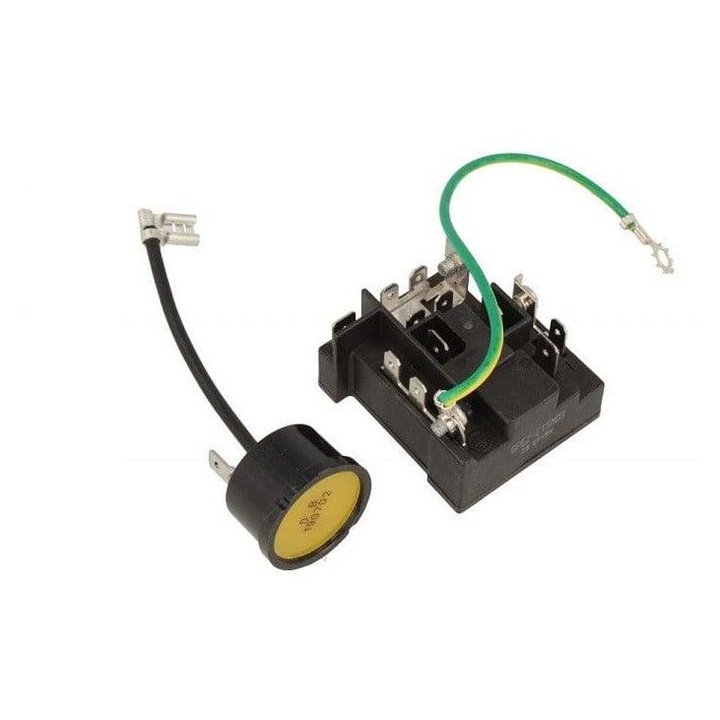 Releu pornire compresor frigider Electrolux AEG, set, 32030940
