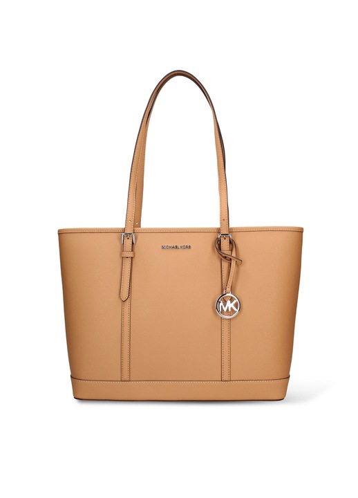 Michael Kors, Geanta shopper de piele Azelia Plus, Maro