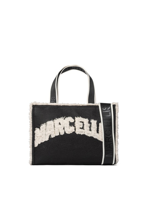 Marc Ellis, Geanta shopper din material textildwqf, Negru