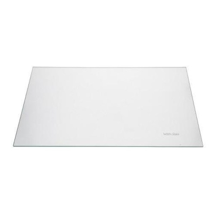 Raft din sticla original, Beko, Pentru frigider Arctic, model 4657040100, dimensiuni 457x285x3.2mm