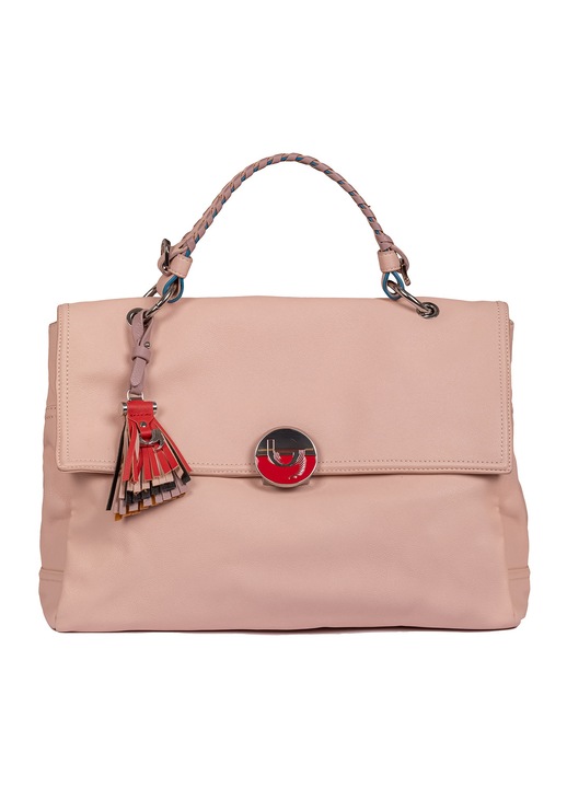 BY Byblos, Geanta uni cu maner Valoria Nova, Rosu deschis