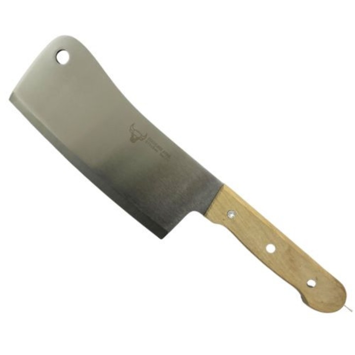 Satar oase/carne, 5 " otel inoxidabil, maner lemn, lama 18 cm