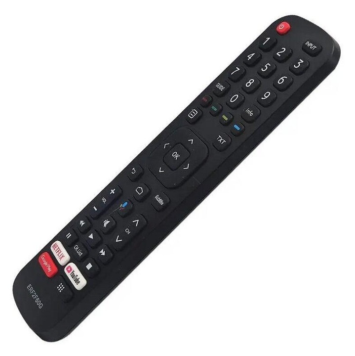 Telecomandă TV Hisense, Compatibilă cu Gorenje/Hisense, Negru