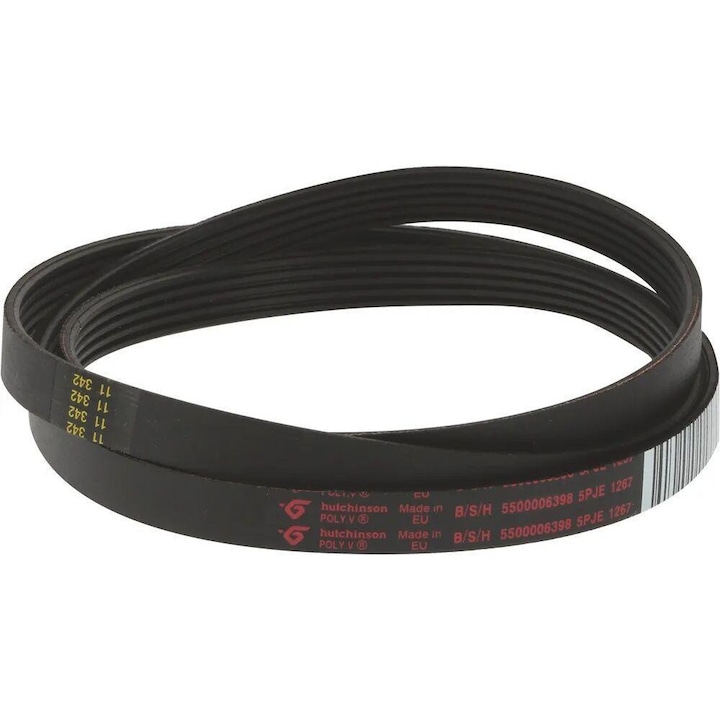 Оригинален ремък Bosch 00369482 за перални машини - 5PJE 1267