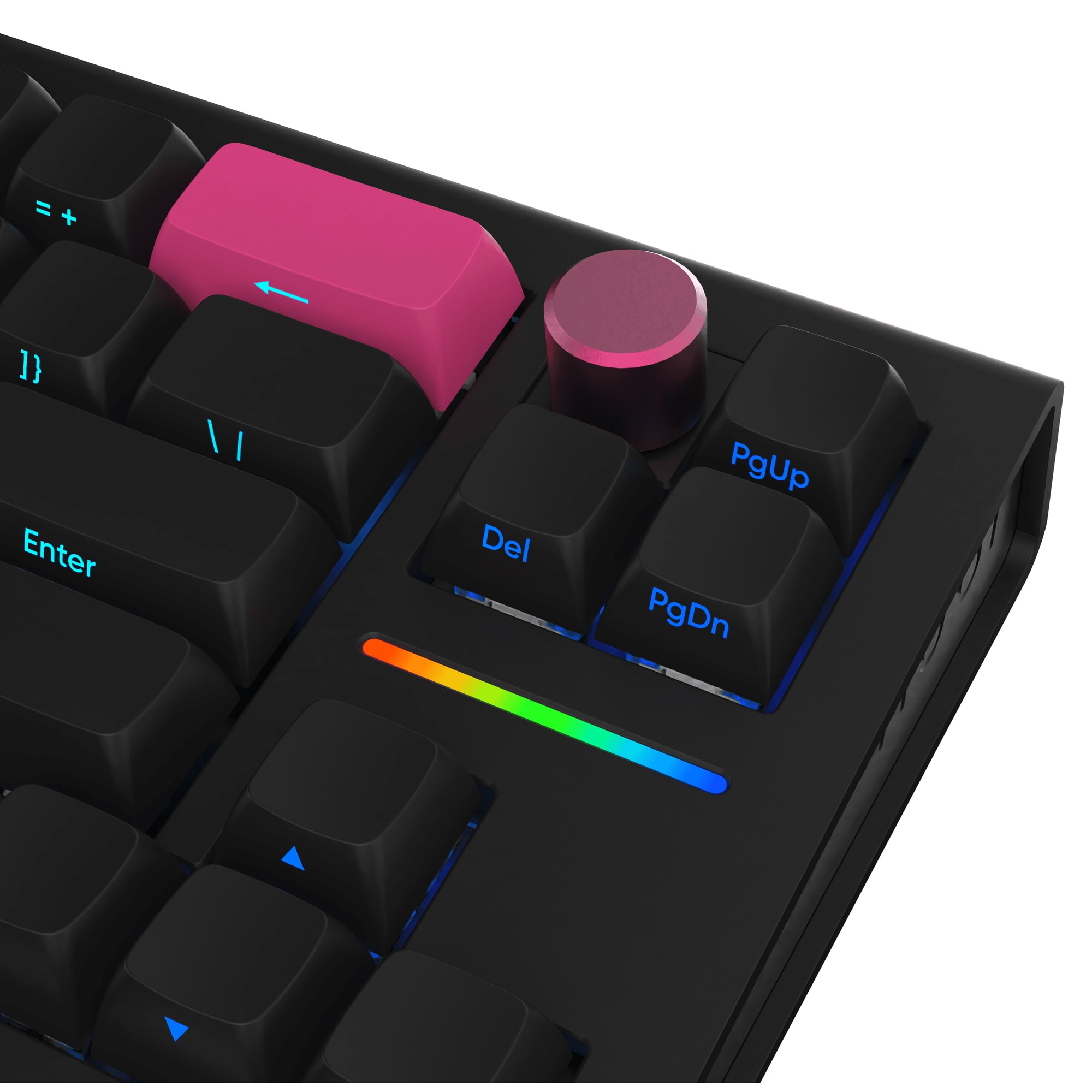 Tastatura Gaming Wireless Nubi NK68 PRO Negru, ANSI US - eMAG.ro
