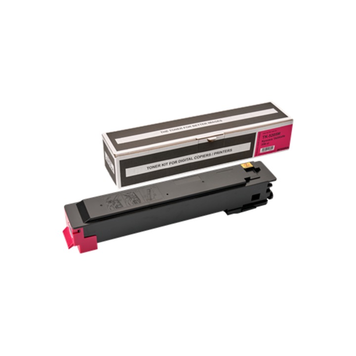 Kompatibilis üzleti toner, Kyocera, Kyo TK-5205 M Laser Integral-Germany, 12 K oldal, Klasszikus magenta, Kompatibilis a KYOCERA - MITA TASKalfa 356ci, 358ci modellekkel