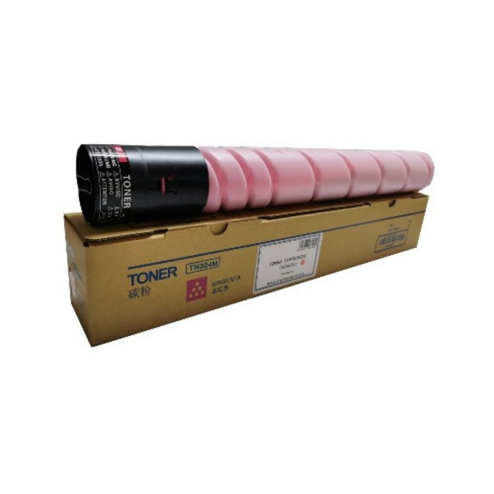 Superior Compatible тонер, Konica Minolta, KMin TN-324/TN-512 M лазерен, 26 K страници, магента