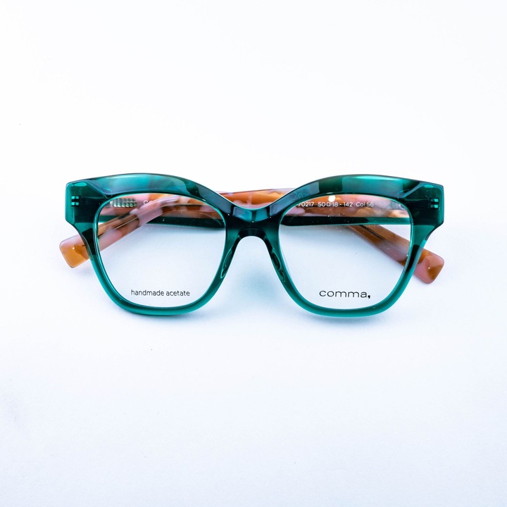 Ochelari de vedere, Comma 70217, roz-verde, 50x18x142mm