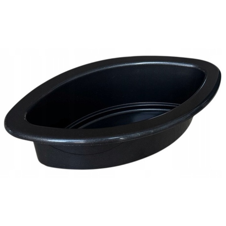 Suport pentru ghiveci 30cm, neagra, design elegant, utilizare interioara si exterioara