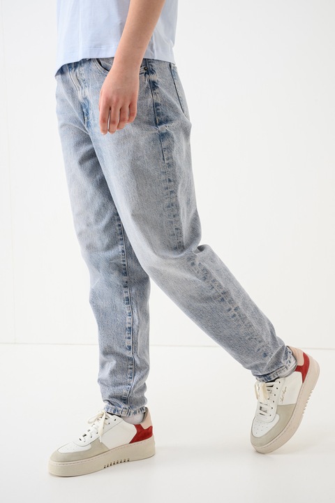 GUESS JEANS, Blugi mom fit G06, Albastru deschis