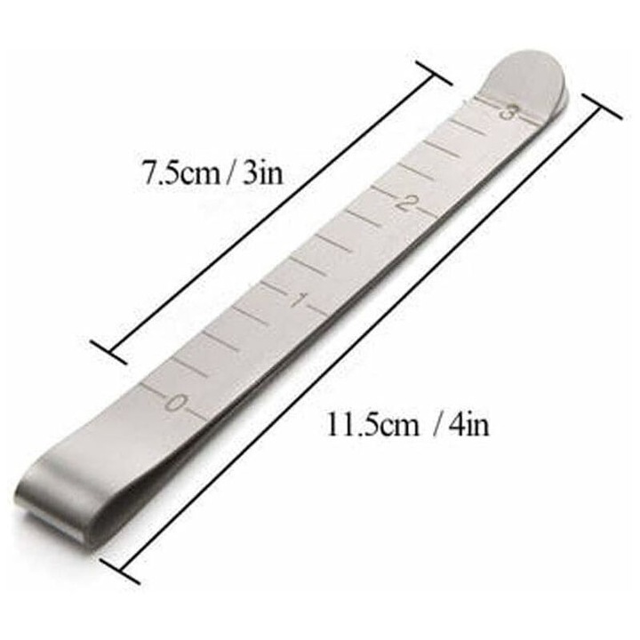 Set de 10 clips de cusut din otel inoxidabil, 7.6 cm, argintii, pentru masurarea si fixarea tivurilor