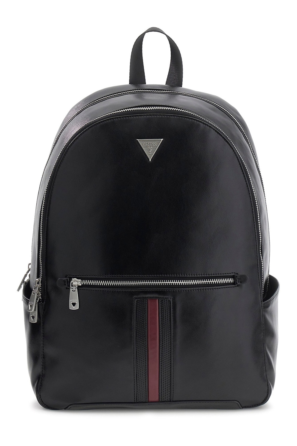 GUESS, Rucsac din piele ecologica Torino, Negru