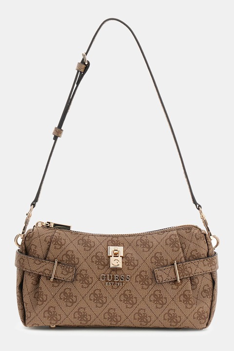 GUESS, Yesba műbőr válltáska, Tevebarna
