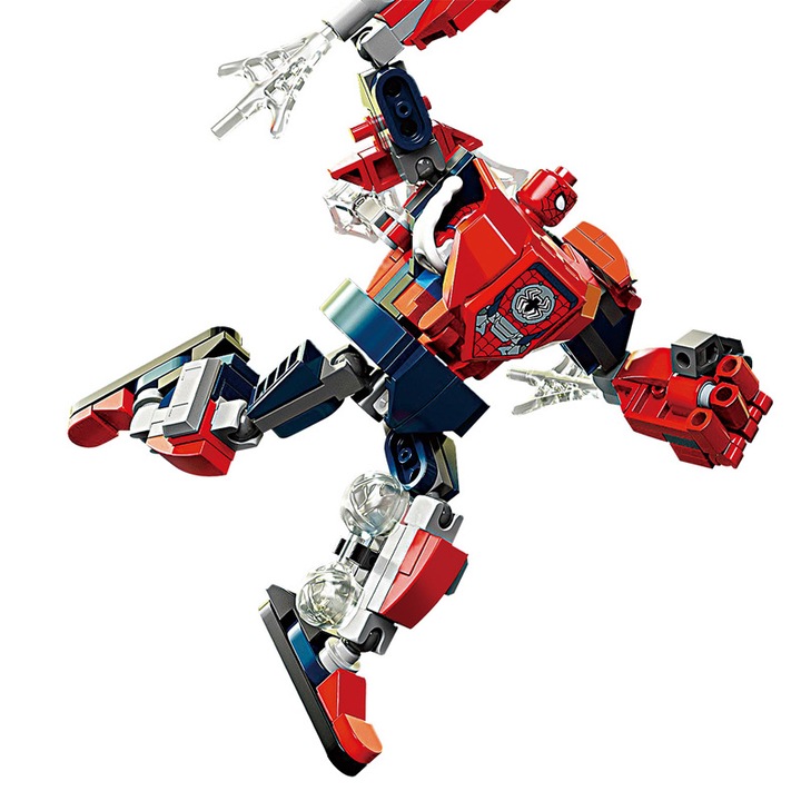 Mozgatható humanoid figura építőkockákból, 28cm, KSZ1021-1 készlet