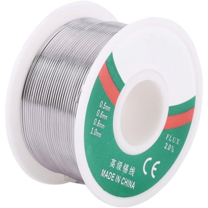 Sarma de lipit fara plumb, 0.8mm, 100g, miez de rasina