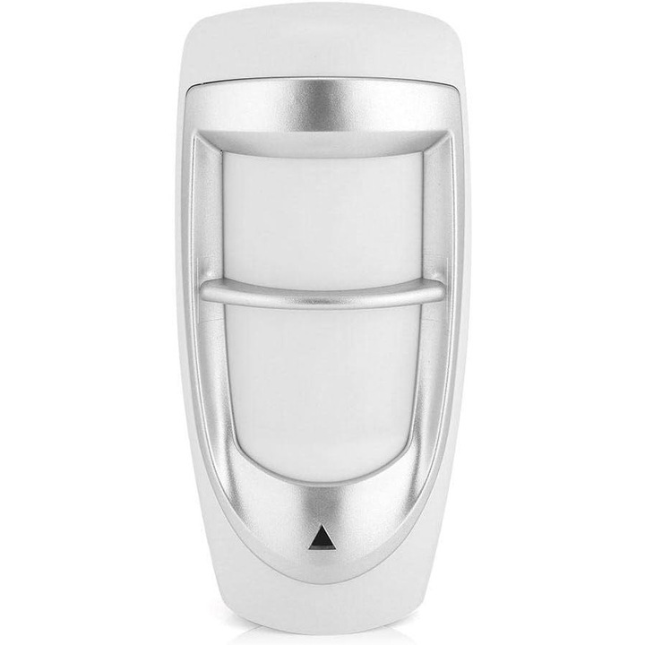 IP65 kültéri mozgásérzékelő, vezetékes biztonsági rendszer, kettős PIR érzékelő, hamis riasztások elleni védelem