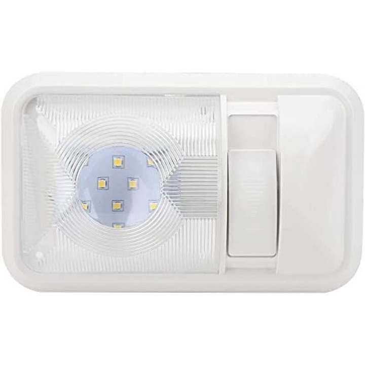 Lumina LED 12V pentru interior, alb natural, set pentru autocaravana, remorca si barca, usor de instalat