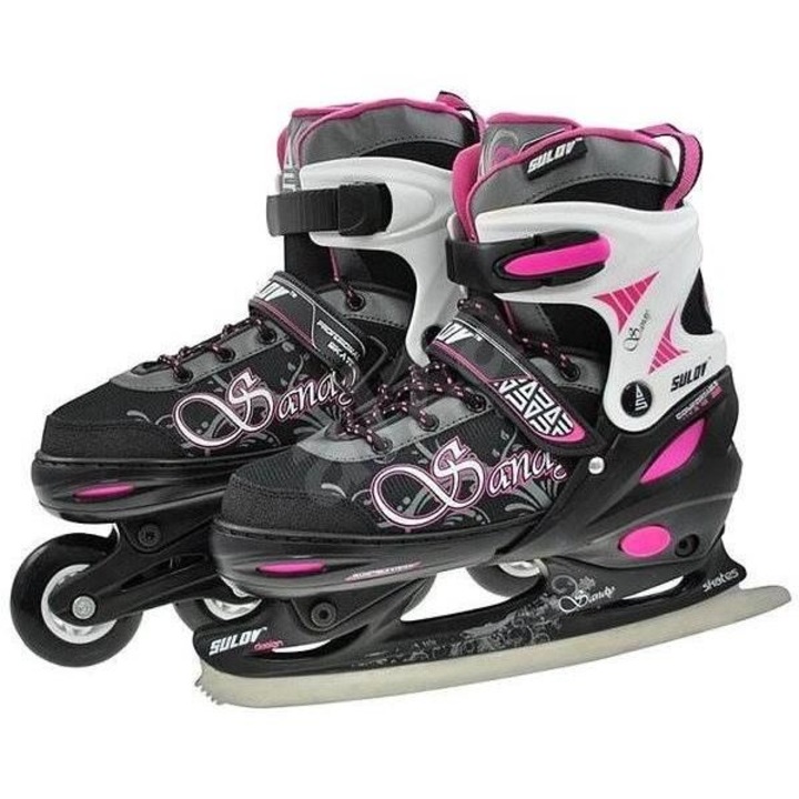 Role 2 in 1 Sandy, L 39-42, Negru/Roz