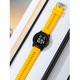 Ceas Digital pentru Copii, AjieQaQ®, 50mRezistent la Apa, Curea silicon moale, Pentru Uz Zilnic si Sportiv, Design minimalistm, Cu Functii de Cronometru, iluminare EL, Alarma, si Calendar, Ceas in cutie cadou, cu ambalaj protectiv extern, Galben