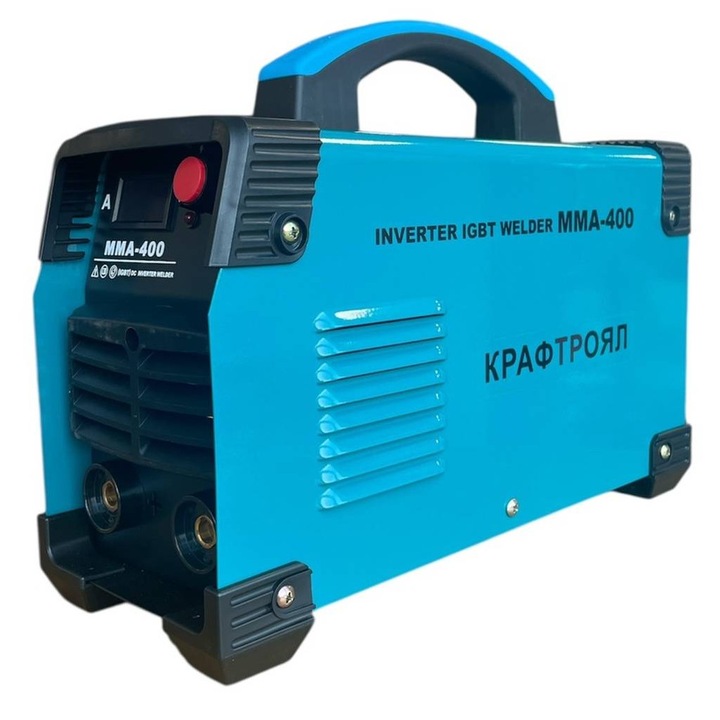 Заваръчен апарат Kraft Royal, Електрожен, 220VAC, 400A, 4000W, К-т