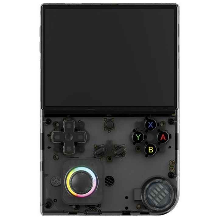 Consola portabila Anbernic RG40XXV, ARM Cortex-A53, Mali-G31 MP2, 1GB RAM LPDDR4, 64GB, Display IPS 4 inch, Negru