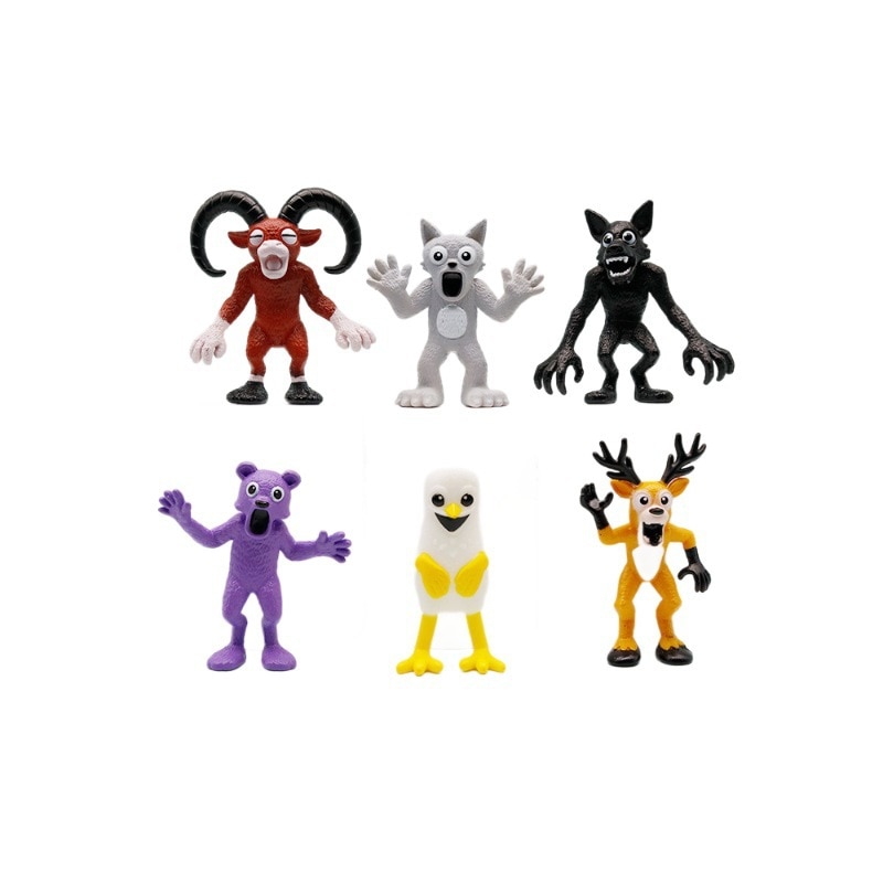 99 Nights in Minecraft Padure Virtuala - set de 6 figurine - eMAG.ro