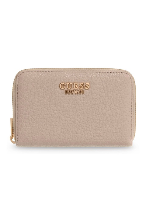 GUESS, Portofel din piele ecologica Marsha, Roz prafuit