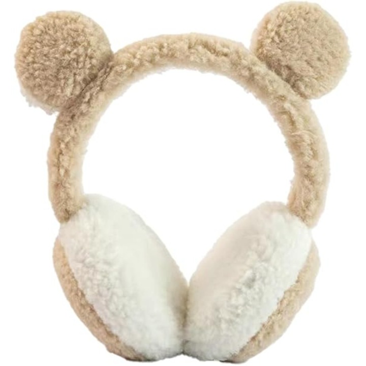 Női téli sapka, egy méret, olívazöld, meleg és szélálló, fülvédővel