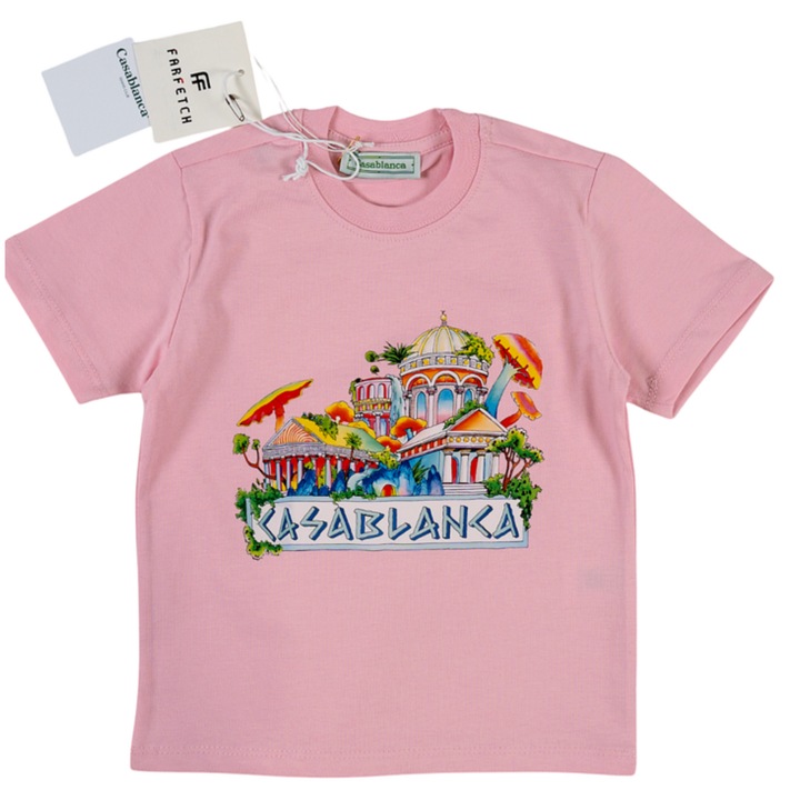 Gyermek póló Casablanca, rózsaszín, 140 cm, lányoknak