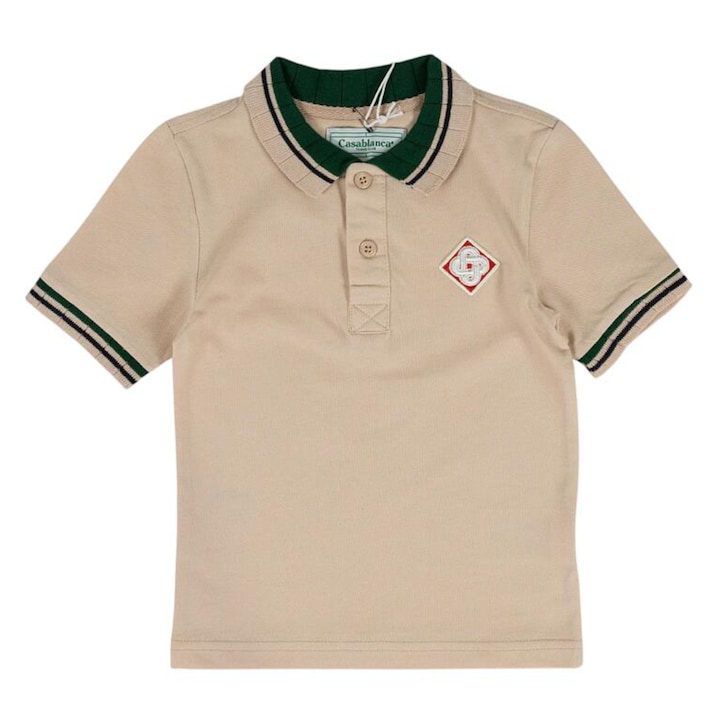 Gyermek póló, bézs, pamut, 140 CM méret