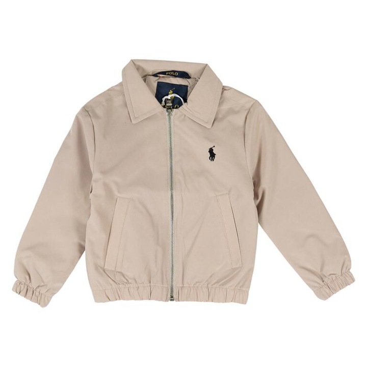 Jachetă pentru copii, bej, bumbac, mărimea 152 CM
