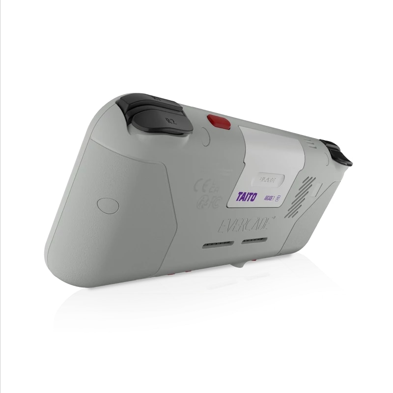 Consola de jocuri, Evercade EXP-R, 800x480 IPS, Wi-Fi, USB-C, Classic Retro Edition, Taito Arcade 1, Gri