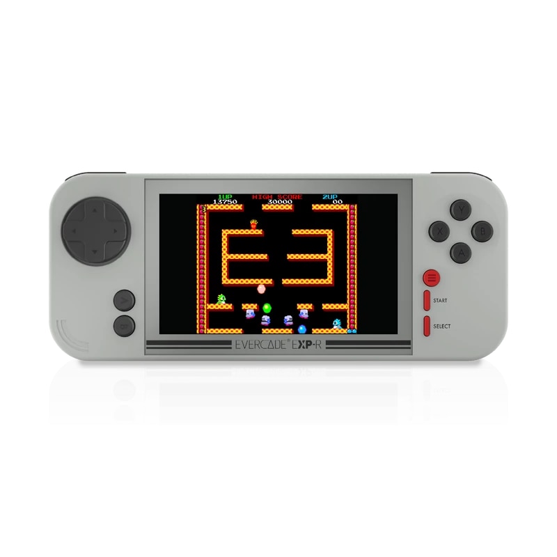 Consola de jocuri, Evercade EXP-R, 800x480 IPS, Wi-Fi, USB-C, Classic Retro Edition, Taito Arcade 1, Gri