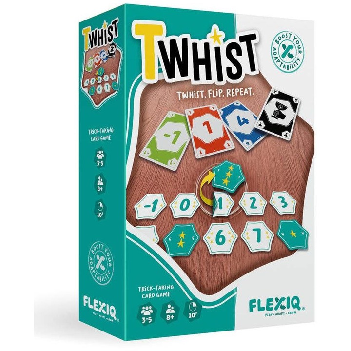 Joc de societate, Flexiq, Twhist, strategii si memorie, pentru copii